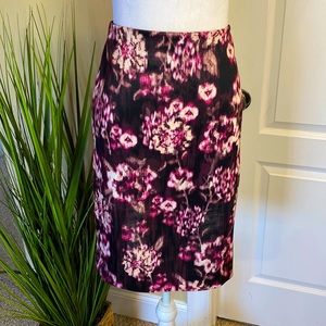 NY&C Floral Pencil Skirt